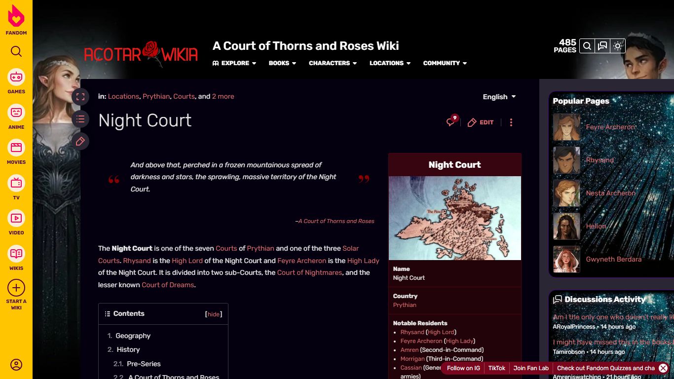 Night Court | A Court of Thorns and Roses Wiki | Fandom